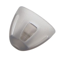 10Pcs Hearing Aids Dome Soft Open Domes Black Layer Replacements Eartip