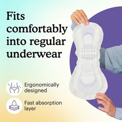 Because Ultimate Overnight Incontinence Booster Pads for Men and Women, Adds 4 C