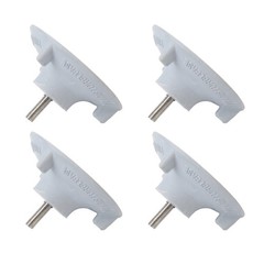 4pcs Elder Shower Chair Replacement Feet In Durable Rubber Material Popular