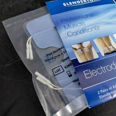 Slendertone Muscle Stimulator Conditioner Control Unit Electrode Pads Set WORKS