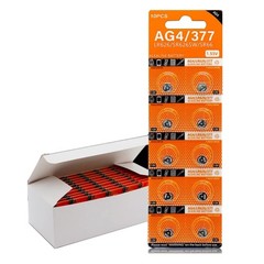 Cotchear 20 pcs AG4 Alkaline Batteries 1.5V GA4 LR626 SR66 377A Coin Button…