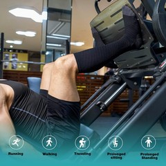 Graduated Compression Knee High Socks 20-30 mmHg for Men & Women – Running, Athl