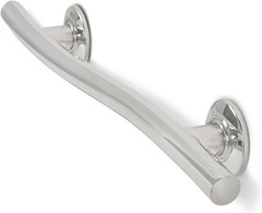 Seachrome 18in Wave Grab Bar Stainless Steel ADA Bathroom Safety Rail