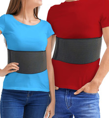Rib Brace Rib Wrap | Chest Binder to Reduce Pain | Chest Compression Support Bel