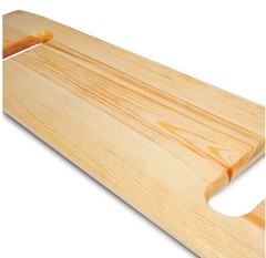 Bariatric Transfer Board Heavy Duty 32×10 Wood Slide Board w/Handles-Hold 735 Lb