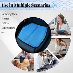 Cushion for Pressure Relief for Home Office Chair and Car Seat Cushion Gel Seat