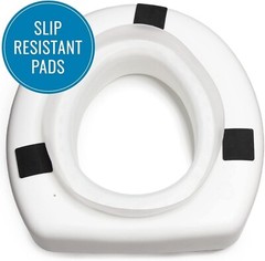 Toilet Seat Riser – Adds 5 Inches in Height for Enhanced Comfort & Elevation