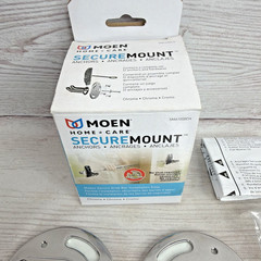 New OBX MOEN SecureMount Behind The Wall Anchor Pair SMA1000CH Free Shipping!