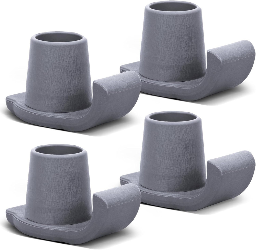Walker Ski Glides, 4 Pack Durable Walker Ski Glides for Folding Walkers, Univers