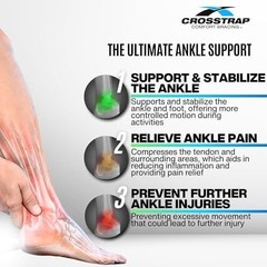 Achilles Tendon Support Ankle Brace for Men & Women – Stabilizer & Pain Relief