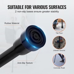 Lightweight Forearm Crutches – Non-Slip and Height Adjustable for Safety