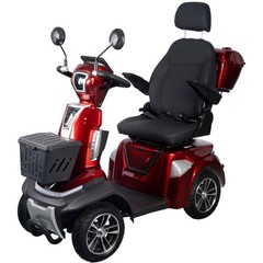 HS4W-B1R 500W Heavy Duty 4 Wheel Mobility Scooters 4 Speed for Seniors & Adults