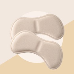 4 Pairs Heel Cushion Stickers for Shoes Antiwear Adhesive Pads for Foot Care
