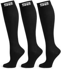 SB SOX 3-Pair Compression Socks for Men & Women (15-20mmHg) – Best Compressio…