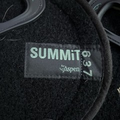 ASPEN Summit 637 Lumbar Support Back Brace Adjustable Black/Green Size Medium