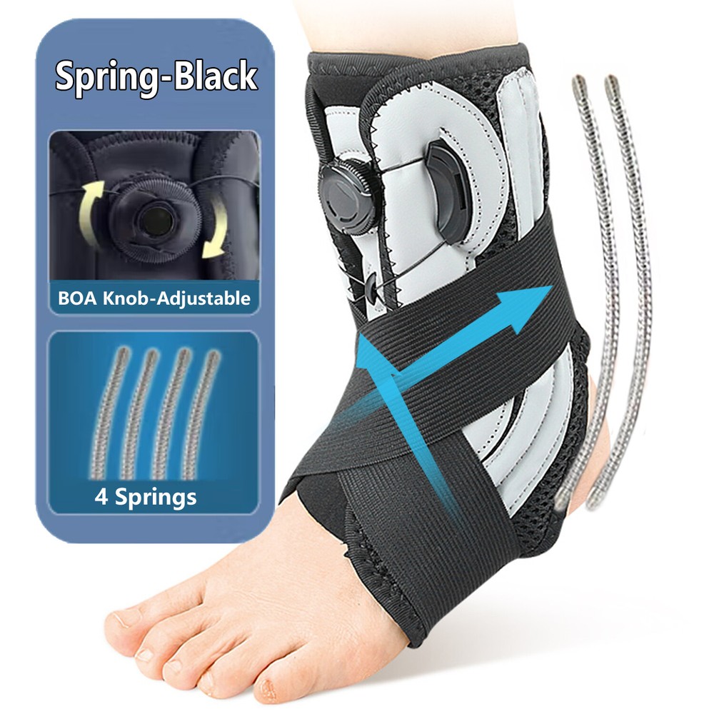 ANKLE BRACE COMPRESSION SUPPORT STABILIZER WRAP LACE UP ✅Sprain PAIN RELIEF FOOT