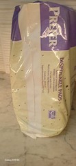 Vintage Plastic Adult Diapers 1990s Disposible Pads Salk Prefer Open Box PROP