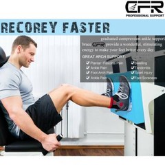 Ankle Support Compression Strap Achilles Tendon Brace Foot Sprain Protector Wrap