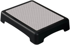 Mobility Platform Step Non Slip Indoor Outdoor Grooved Surface 19 1/4 Inch