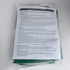 VasoPress DVT Calf Green Garment Large Pair Brand New