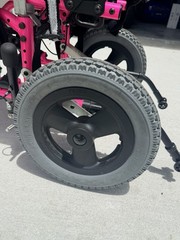 Quickie Zippie TS Folding Wheelchair Kids Pink Upgraded Jay Zip Cushion J3 Back