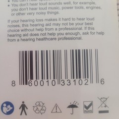 Ceretone Fusion OTC Hearing Aids Clear Sound Advanced Noise Reduction Recharging