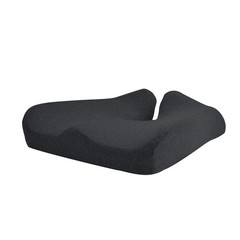 Cushion Lab Patented Pressure Relief Seat 18 W x 15.5 L x 4 H inches, Black