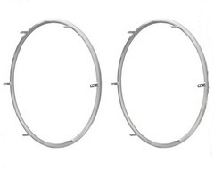 new 22″ SPINERGY Wheelchair Anodized Aluminum Hand Rims Brushed Silver 6 TAB
