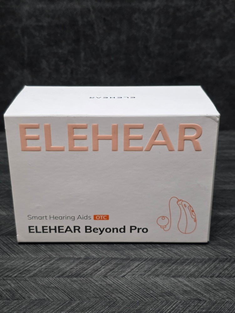 ELEHEAR Beyond Pro OTC Hearing Aids Bluetooth Rechargeable AI Noise Reduction