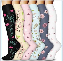 Fuelmefoot 6 Pairs Compression Socks for Women & Men 15-20Mmhg Graduated Support