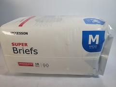 PACK OF 2 McKesson Super Moderate Absorbency Adult Diapers 32″-44″ M 32 CT