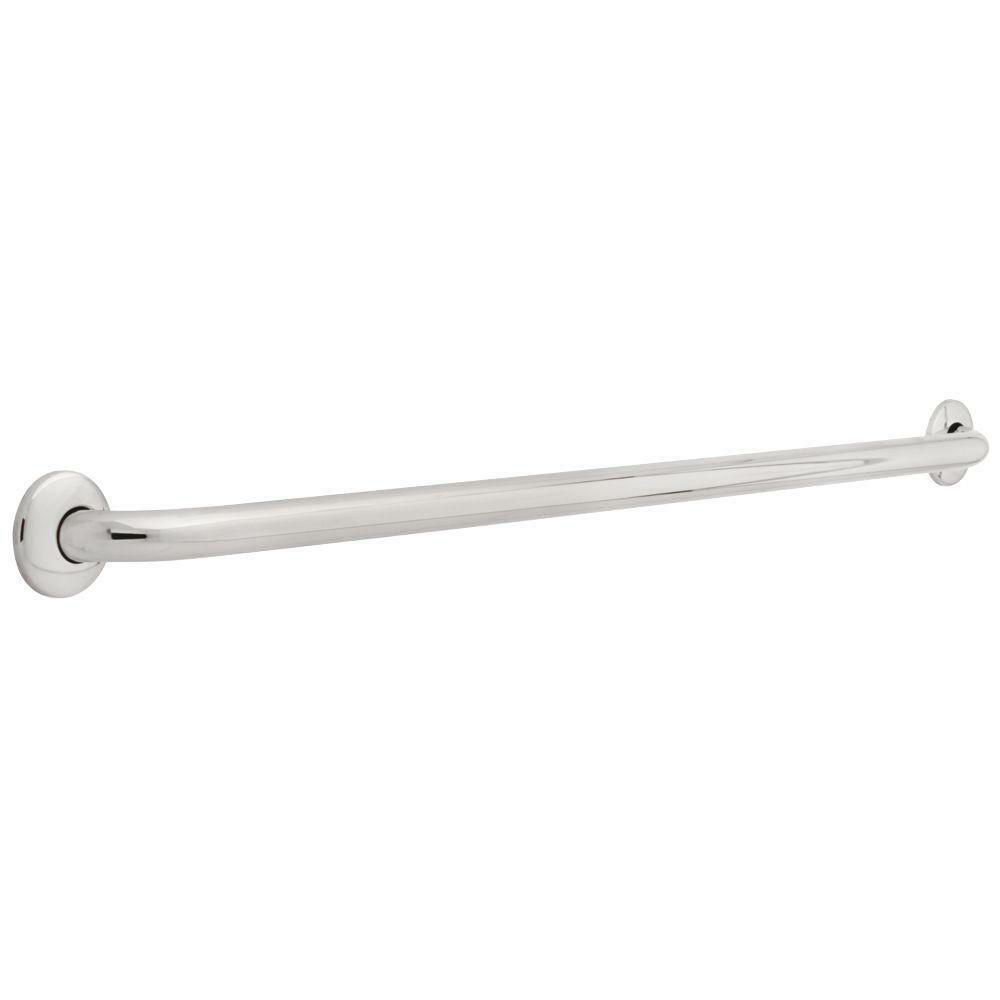Franklin Brass 5742BS 42″ Grab Bar Concealed Mount Polished Stainless 1 1/4″ OD