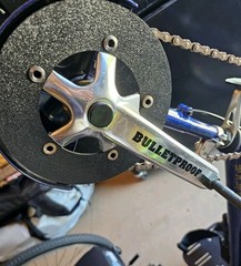 Quickie Bulletproof Handcycle 15″ W Seat Front End Accelerator