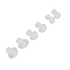 6pcs Hearing Aid Earplug Soft Silicone Replacement Buds For All-Day Comfort
