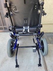 Quickie Iris Recline Tilt in Space Wheelchair 17″ x 16″ Or 15″ ? Used 17″x16″