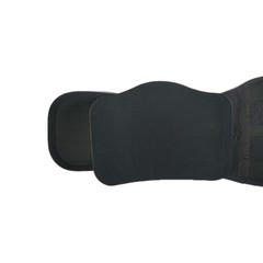 Breg Basic Lumbar Support Back Brace Belt with Removable Foam Pad Black Medium