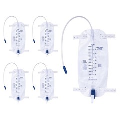 1000ml Urinary Drainage Bags Anti-Reflux for Men Women Leg Bag Catheters
