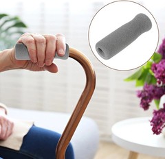 2Pcs Heavy Duty Foam Cane Handle Grip Replacement for Standard Sized Offset Cane