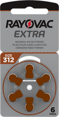 Rayovac Advanced Hearing Aid Batteries Type: p10, p13, p312, p675