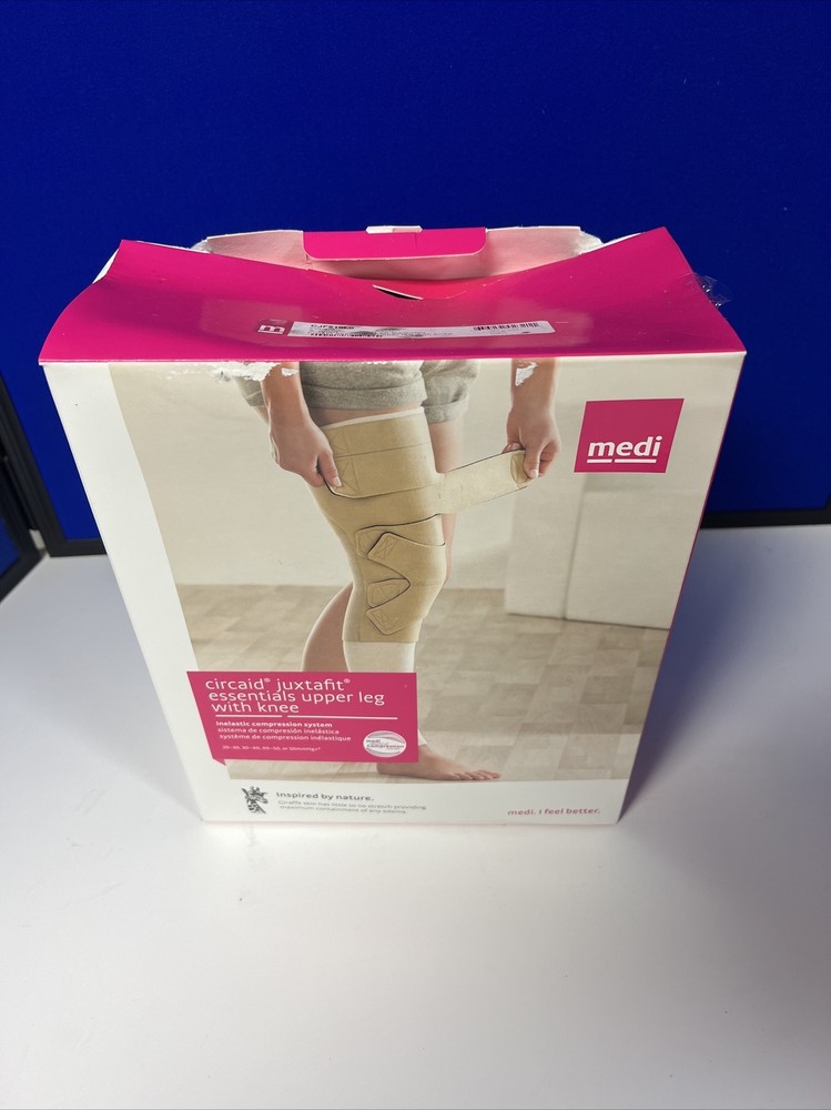 Medi Circaid JuxtaFit Essentials Upper Leg W/Knee Left-XX SMALL 35CM CJF510L0