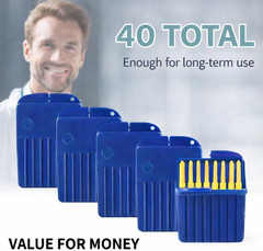 40 PCS Hearing Aid Wax Guard Filters for Starkey Hear Clear Hearing Aids, Ear Wa