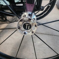 Tilite Tr Wheelchair Titanium Spinergy Wheels Hubs Surge Hand Ottobock Cusion