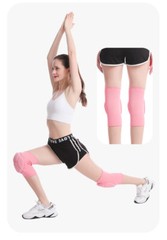 1 Pair Yoga Sport Compression Brace Usisex Knee Pads Sleeves Support Dance Pads