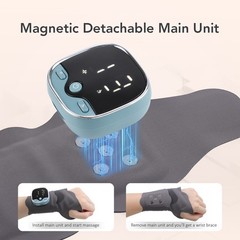 Coedless Hand Wrist Massager Pain Relief with 5 Heat Levels & 3 Vibration Modes