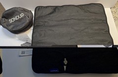 SONDUR Travel Cushion Cloudair Technology Airplane Seat Inflatable Cushion