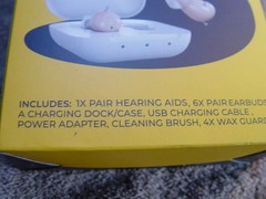 Audien Hearing Atom One OTC Hearing Aids Wireless, Rechargeable