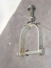 RASCAL 245 MOBILITY SCOOTER GENUINE REPLACEMENT FRONT FORK W/BOLT**FREE SHIP