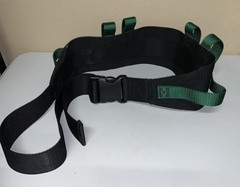 Posey 6537Q Transfer Belt, Gait Belt 55″ Green & Black