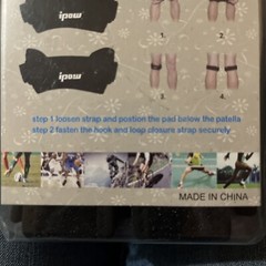 IPOW 2 Pack Knee Pain Relief & Patella Stabilizer Knee Strap Brace Support