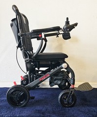 Rascal Carbon Cruiser Lightweight Folding Electric Wheelchair – Open Box